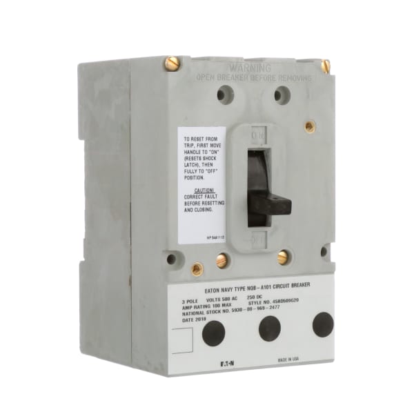 Eaton - Cutler Hammer - 458D509G20 - Circuit Breaker, Nqb-A101 Non ...