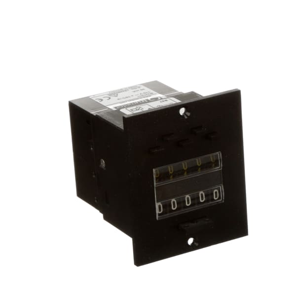 Electromechanical Counter, 5-Digit, 110VAC, 10 CPS, Pushbutton Reset,BVA Series