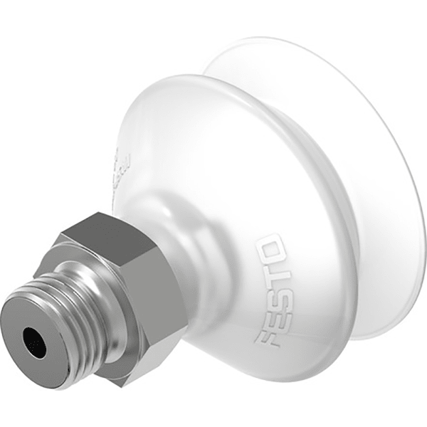 Festo Vasb 30 18 Si B Vacuum Padsuction Cup Round Bellows 30mm Dia G14 Male Blur Pur Rs 9846