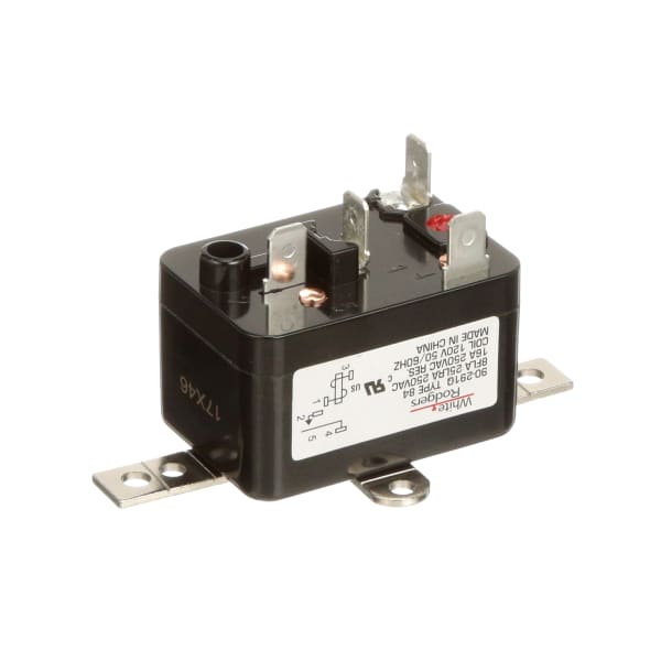 WhiteRodgers 90291Q Fan Relay, Type 84, 115/120 Vac Coil, Spno. Coil Data 2, 000 Ohms Dc