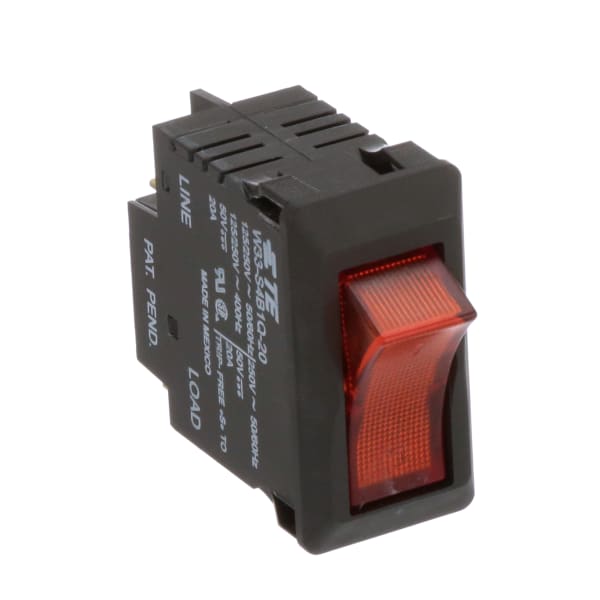 POTTER-BRUMFIELD 20A, 2 Pole Circuit Breaker, W3, 250V AC, - W33-T2N1Q-20