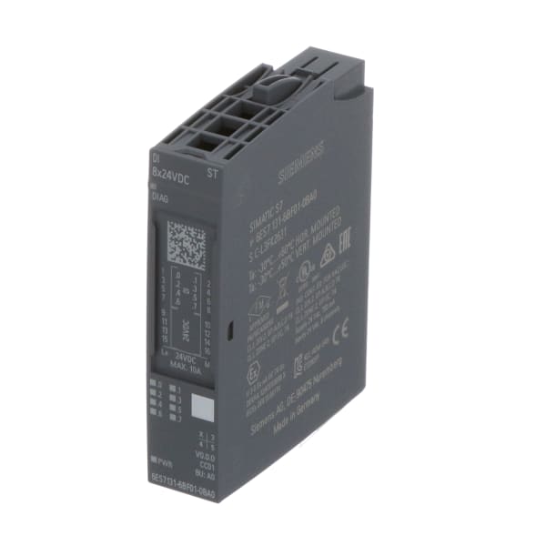 Siemens - 6ES71316BF010BA0 - Simatic Et 200Sp, Digital Input Module, Di ...