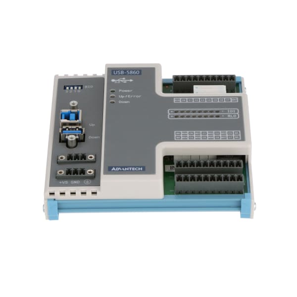 Advantech - USB-5860-AE - 8-ch IDI & 8-ch Relay USB3.0 I/O module - RS