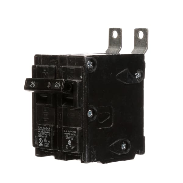 Siemens - B220 - Circuit Breakers Thermal/Magnetic Cur Rtg 20A 2 Pole ...