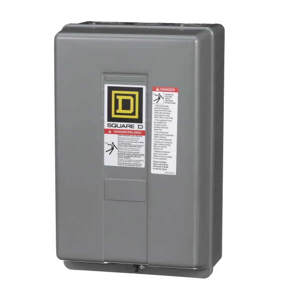 Square D 8903SPG1V02 Lighting contactor, electrically held, 60 A, 2