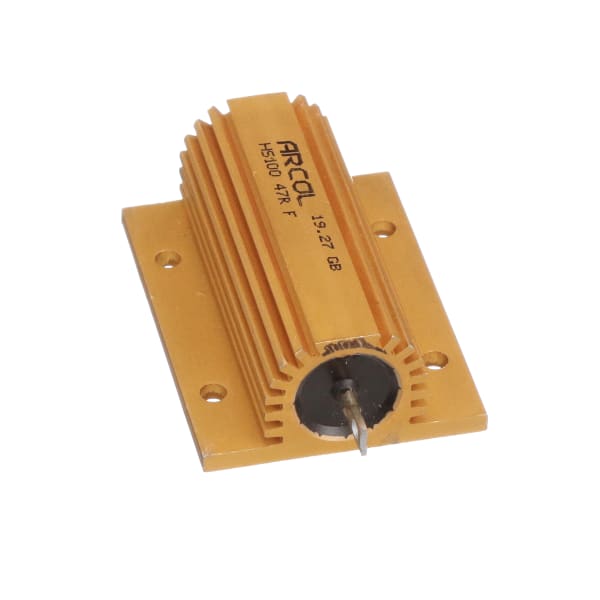 ARCOL HS100 47R F Resistor,Aluminum Housing,Power Rating 100 W,Resistance 47 Ohms RS