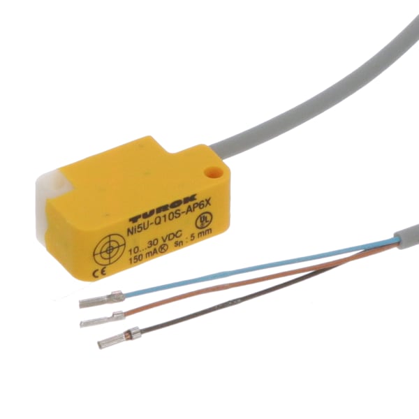 Turck - Ni5u-q10s-ap6x - Inductive Proximity Sensor, 3mm, M8 X 1, 60 C 