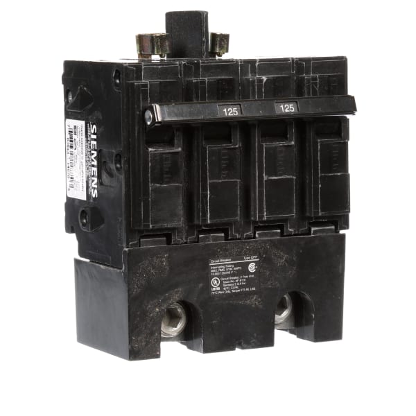 Siemens - Q2125B - BREAKER 125A 4P 120/240V 10K QPP - RS