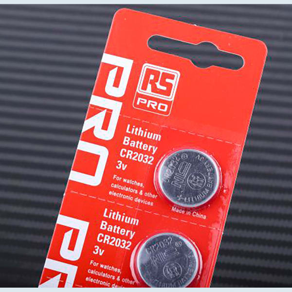 CR2032 Rechargeable Lithium Coin Cell Battery