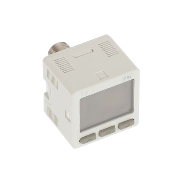 SMC Corporation - ISE20B-L-N01-W - Pressure Switch, air, IP65, dig 3 screen  displ, IO Link comp, 1/8NPT, 2m - RS