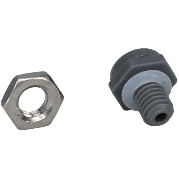 Bud Industries IPV67601G Enclosure Vent Plug,IP67,Round,M6x1.0,w