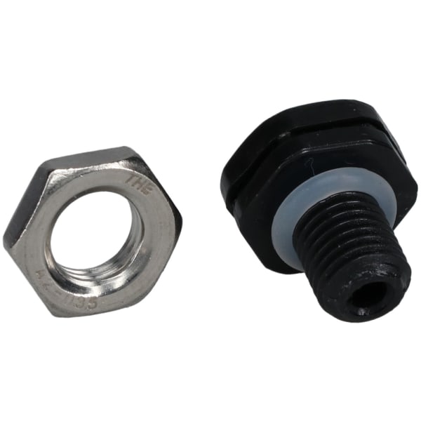 Bud Industries IPV67801B Enclosure Vent Plug,IP67,Round,M8x1.0,w