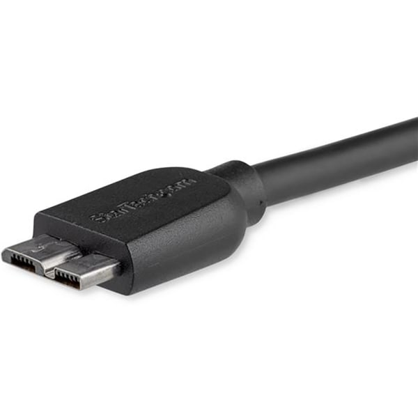 StarTech.com 15cm (6in) Short Slim SuperSpeed USB 3.0 (5Gbps) A to Micro B  Cable - M/M - USB3AUB15CMS - USB Cables 