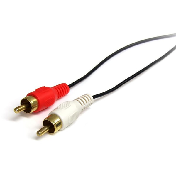 6 ft Slim 3.5mm Stereo Audio Cable - M/M