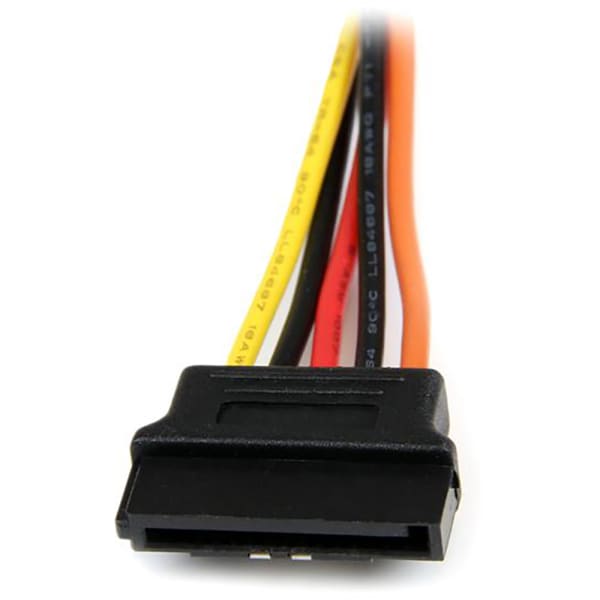 StarTech.com - PYO2LSATA - 6in Latching SATA Power Y Splitter Cable ...