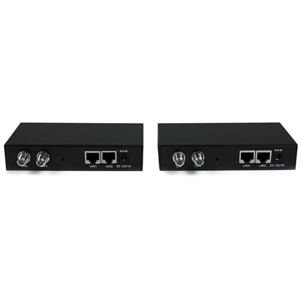 StarTech.com - EOC1110K - Gigabit Ethernet over Coaxial Unmanaged