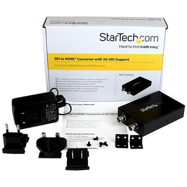 StarTech.com - SDI2HD - SDI to HDMI Converter - 3G SDI to HDMI