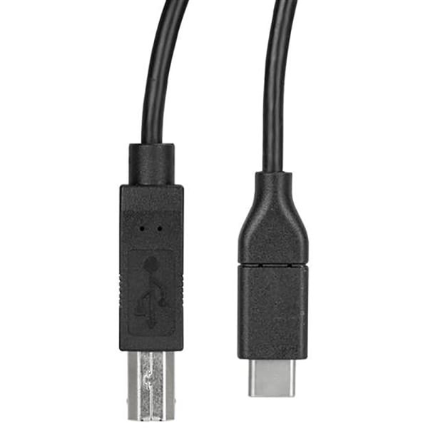 StarTech.com - USB2CB3M - 3m 10ft USB C To USB B Printer Cable - M/M ...