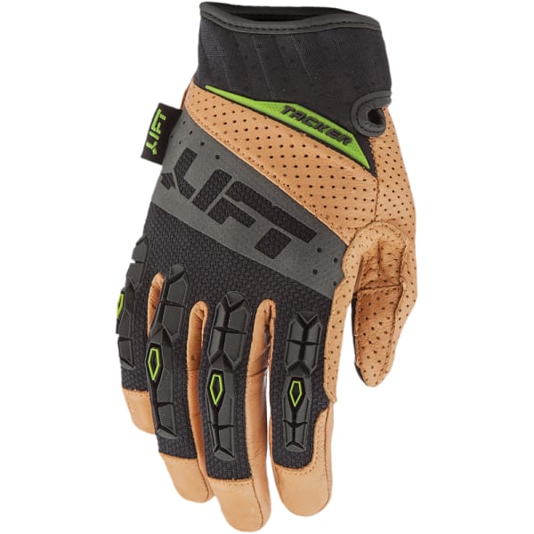 Lift Safety - Gta-17kbm - Glove (brown Black)- Genuine Leather Anti 