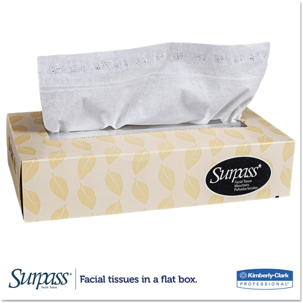 Case of 80 Kimberly-Clark Junior Kleenex Facial Tissues