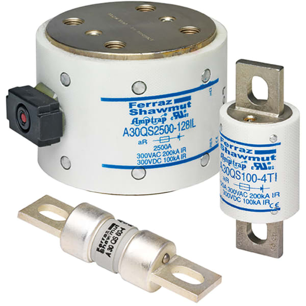 Mersen A30QS4000128IL Fuse,Semiconductor,Fast Acting,Hockey Puck