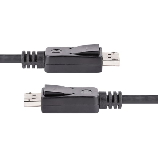 DisplayPort 1.2 Cable with Latches, M/M, 4k