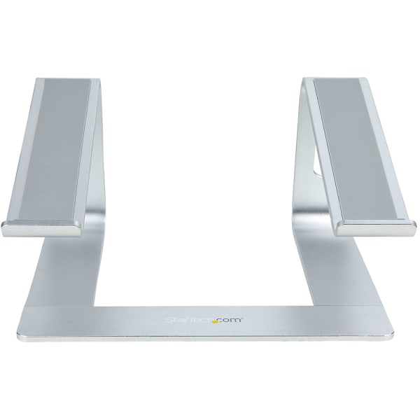 StarTech.com - LAPTOP-STAND-SILVER - Laptop Stand for Desk, 5kg/11lb,  Portable. Aluminum, Silver - RS