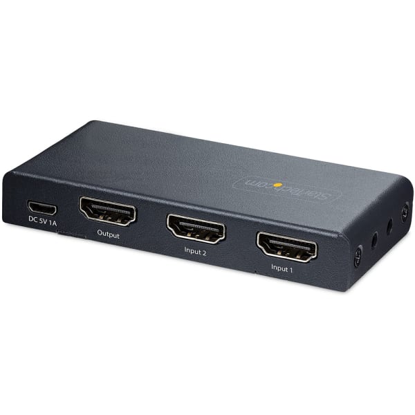 Interruptor Automático de Video HDMI® 2 puertos - Switch Conmutador Dos  Salidas