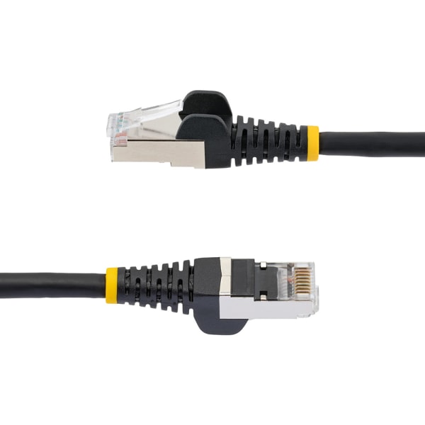 StarTech.com 2m CAT6 Ethernet Cable - White CAT 6 Gigabit Ethernet Wire  -650MHz 100W PoE++ RJ45 UTP Category 6 Network/Patch Cord Snagless w/Strain