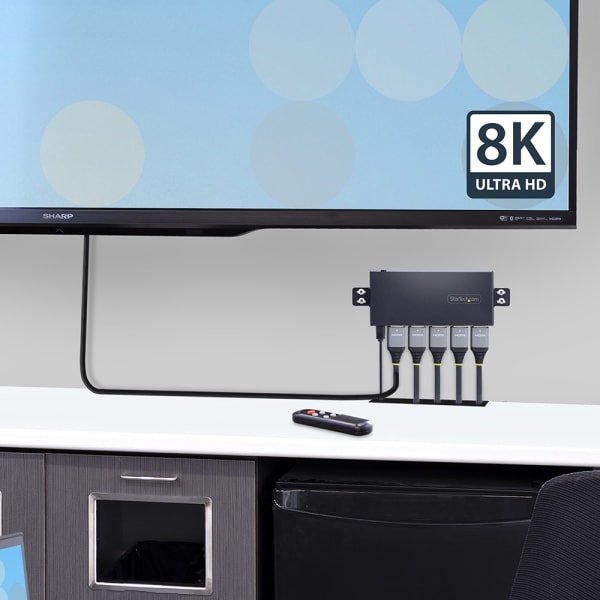 Product  StarTech.com 2-Port DisplayPort KVM Switch, 8K 60Hz / 4K