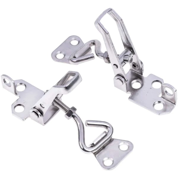 RS PRO - 1929627 - Stainless Steel Toggle Latch Lockable 5.24 x 1.54 x  0.8in (133 x 39 x 20mm) - RS