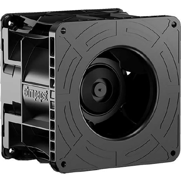 ebm-papst - 8315100198 - Fan,Diagonal,48VDC,395-516W,400CFM,Tach ...