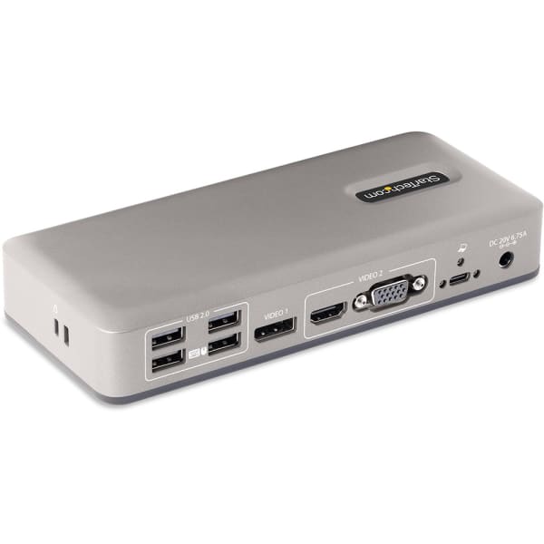 Startech Com N Usbc Dock Dual Monitor Usb C Docking Station