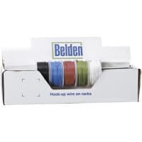Belden - 8824 - Hook-Up Wire Kit, 8 Colors, 20 AWG, TC, 10x30, PVC Ins - RS