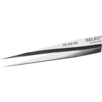 Excelta 2A-SA-SE Stainless Steel Anti-magnetic Tweezers, 4-1/2
