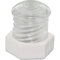 Lens Cap White Fesnel Dome Fits T-1 3/4 (5mm) LED Snap In - VCC