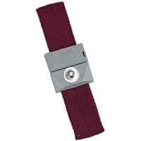 Desco - 09028 Adjustable Wrist Strap, Elastic, 4 MM Snap