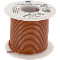 Alpha Wire - 3055 BL001 - Hook-Up Wire, 18 AWG, 16x30, 0.016 in., 0.080  in., 300V, Blue, 3055 Series - RS