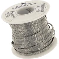 Olympic Wire and Cable Corp. - 702 - Wire, Braid, 3/64, Flat, Tinned  Copper Braid, AA59569F36T0031 - RS