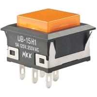 NKK Switches UB15KKW015D-DD