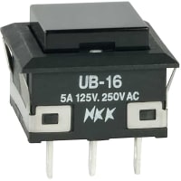 NKK Switches UB16KKW01N-A
