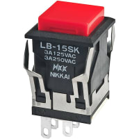 NKK Switches LB15SKW01-CJ