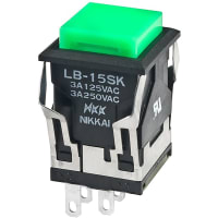 NKK Switches LB15SKW01-FJ