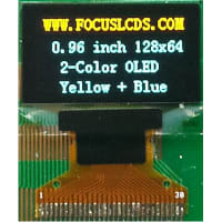 Focus Display Solutions FDS128X64(26.7X31.26)TFP-OG-YBP03-NNLAD1