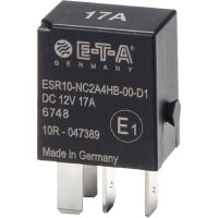 Protección y control ESR10-NC2A4HB-00-D2-17A del circuito de E-T-A