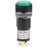 NKK Switches KB26CKG01-12-FF