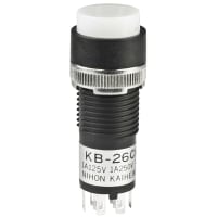 NKK Switches KB26CKW01-BB