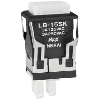 NKK Switches LB15SKW01-BJ