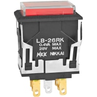 NKK Switches LB26RKG01-5C12-JC