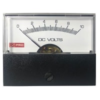HOBUT Analoges Voltmeter DC / ±8%, 15mm